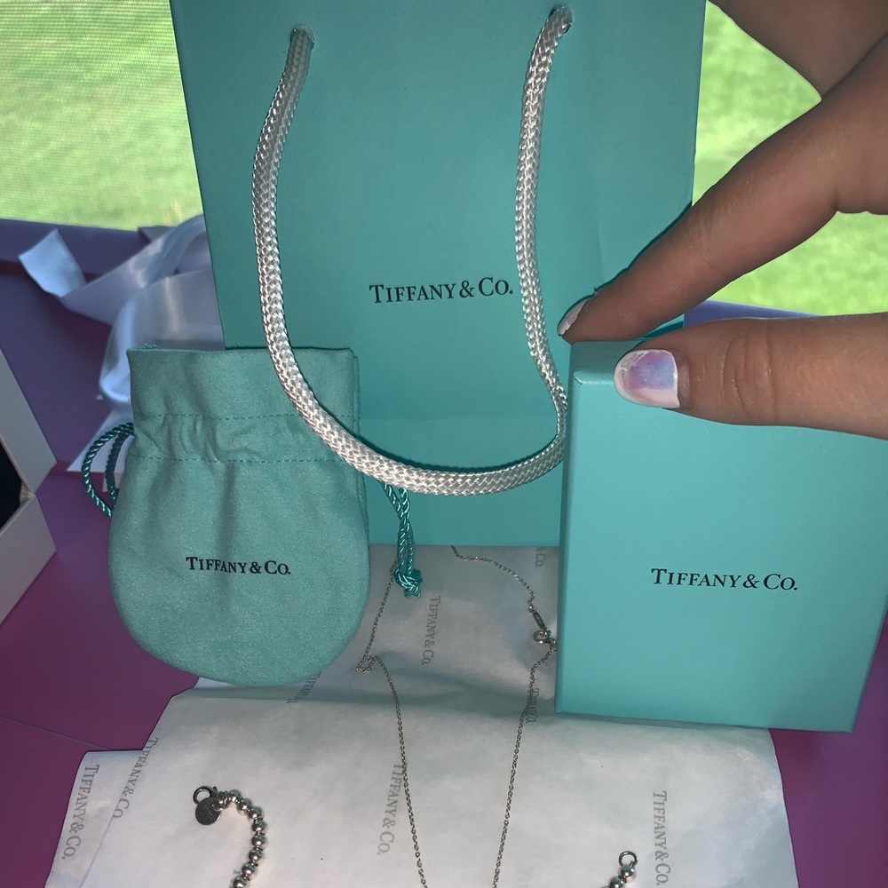 Matching Tiffany & Co. necklace & bracelet